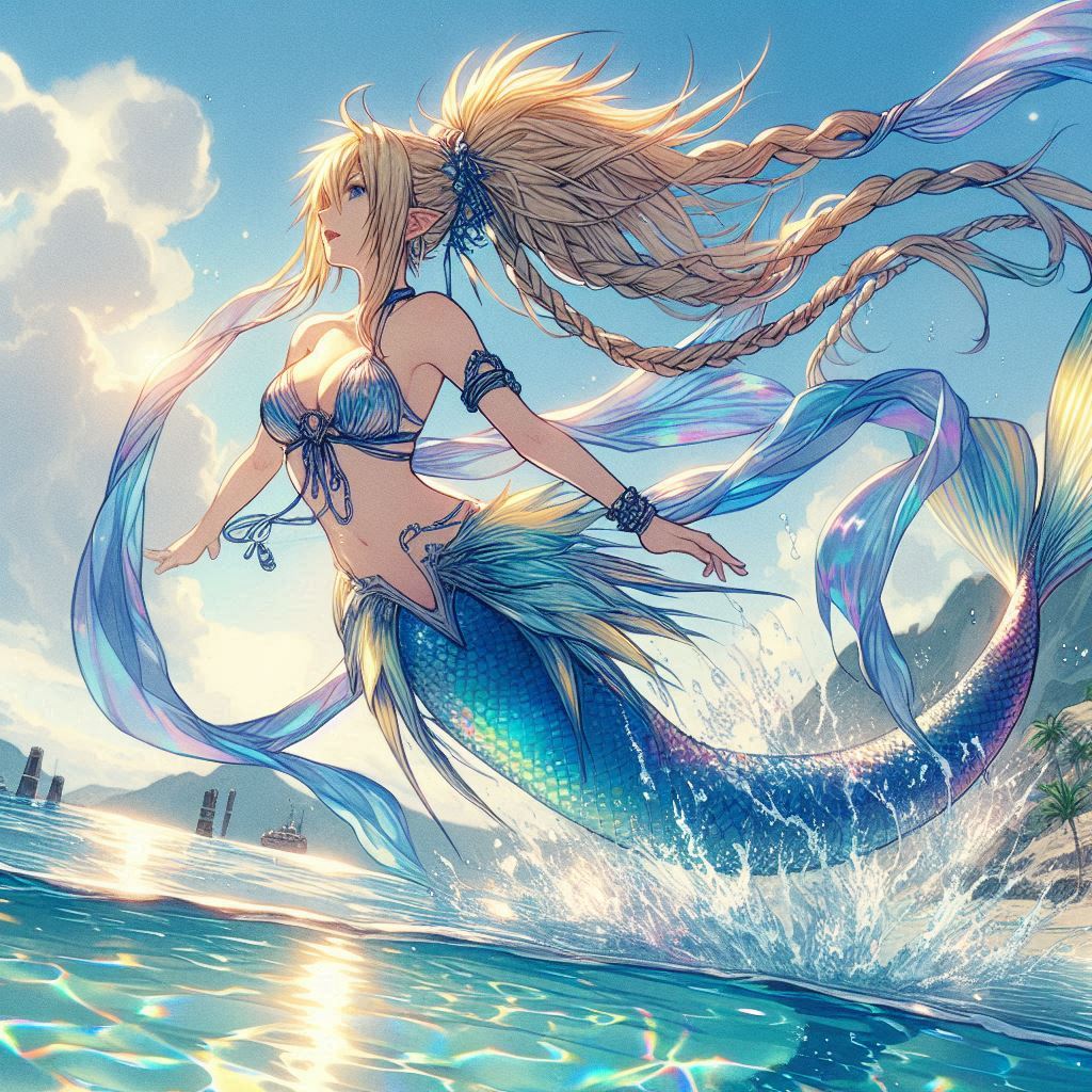 This character, Mermaid, is particularly good-looking.
