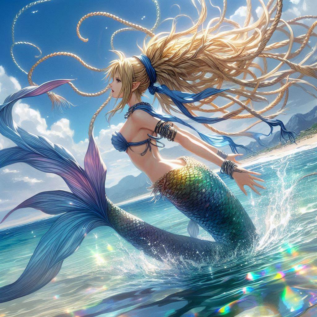This character, Mermaid, is particularly good-looking.