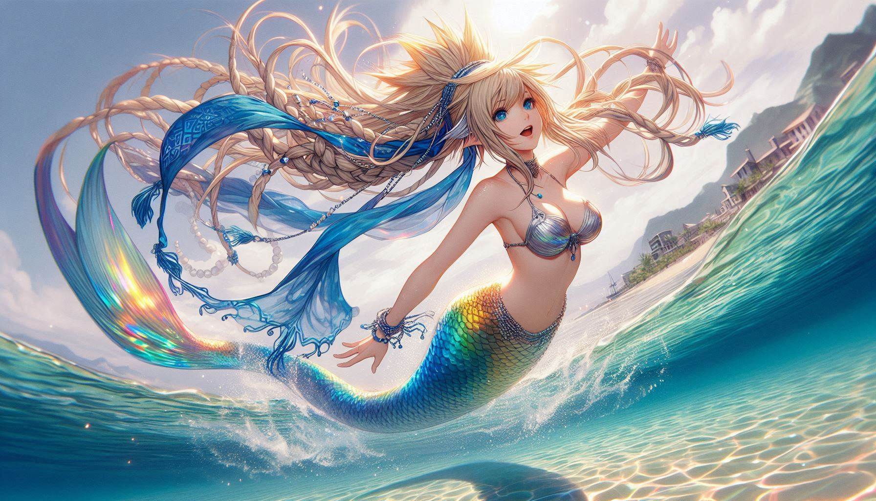 This character, Mermaid, is particularly good-looking.