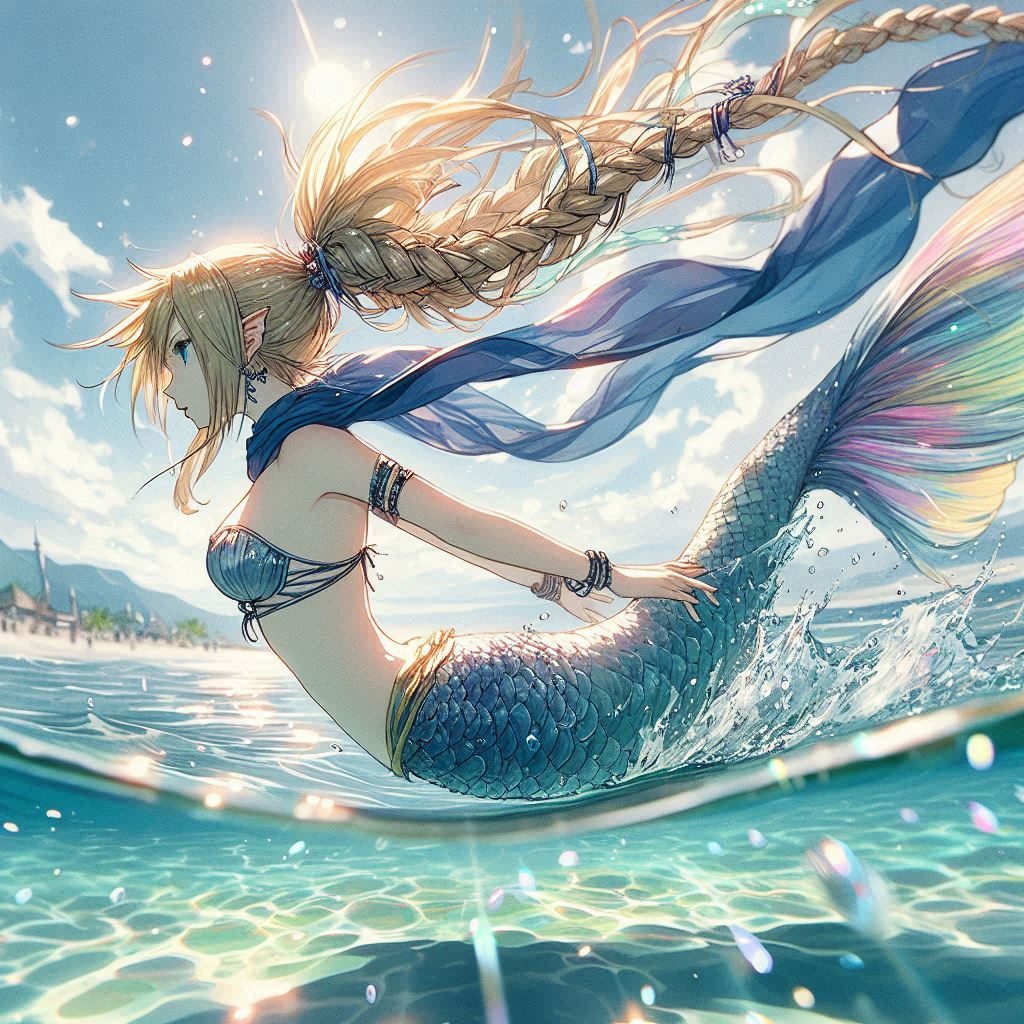 This character, Mermaid, is particularly good-looking.