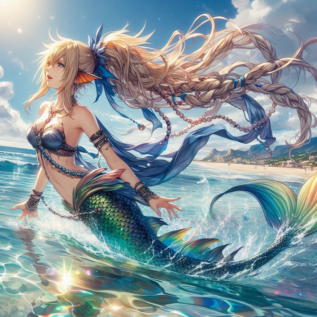 This character, Mermaid, is particularly good-looking.
