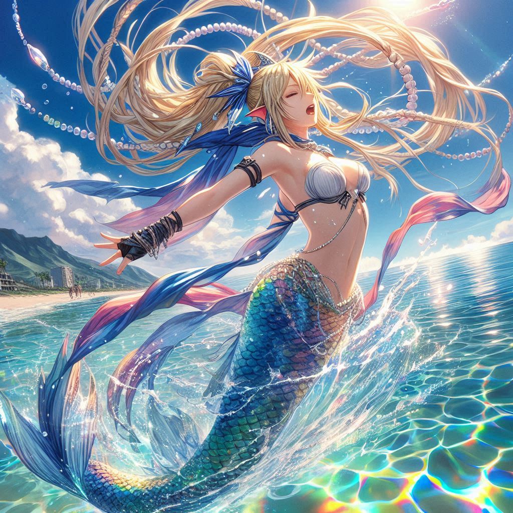 This character, Mermaid, is particularly good-looking.