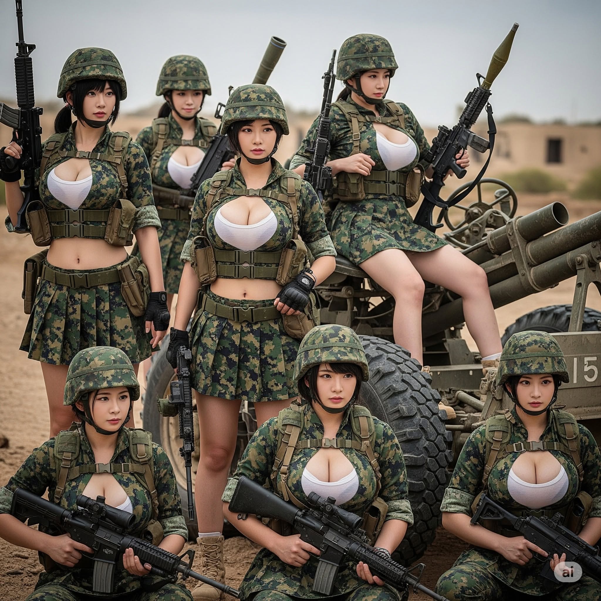 Female soldier
