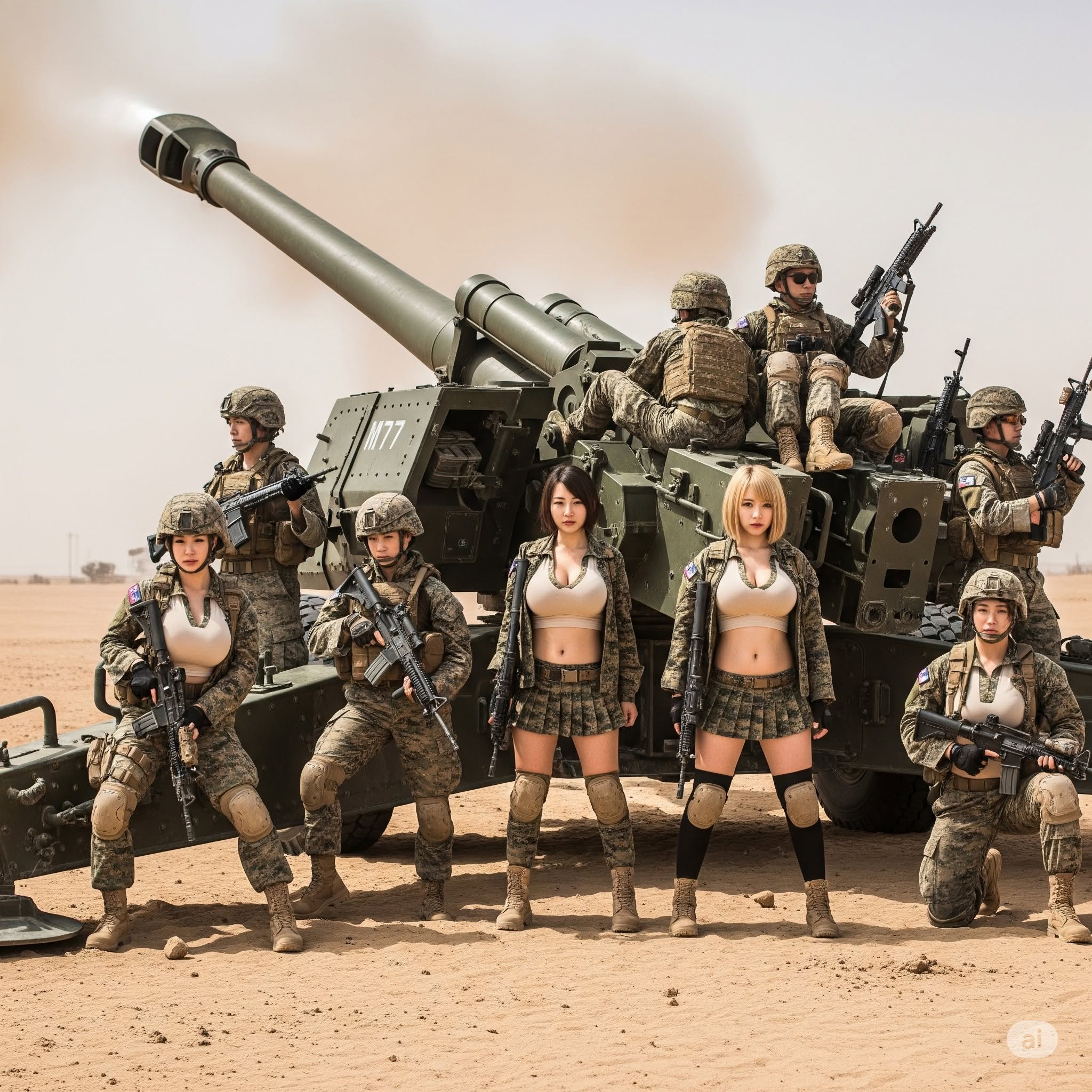 Female soldier