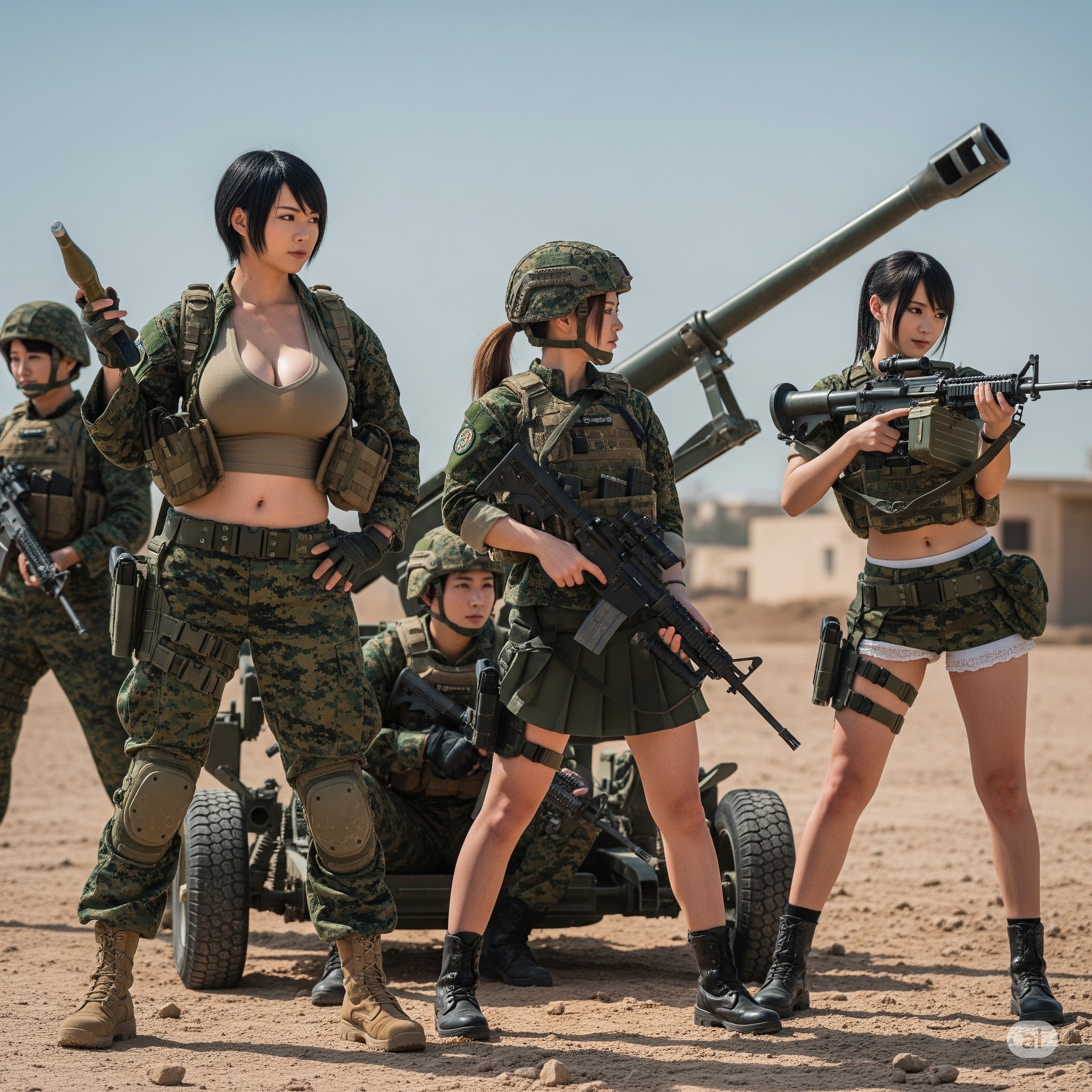 Female soldier