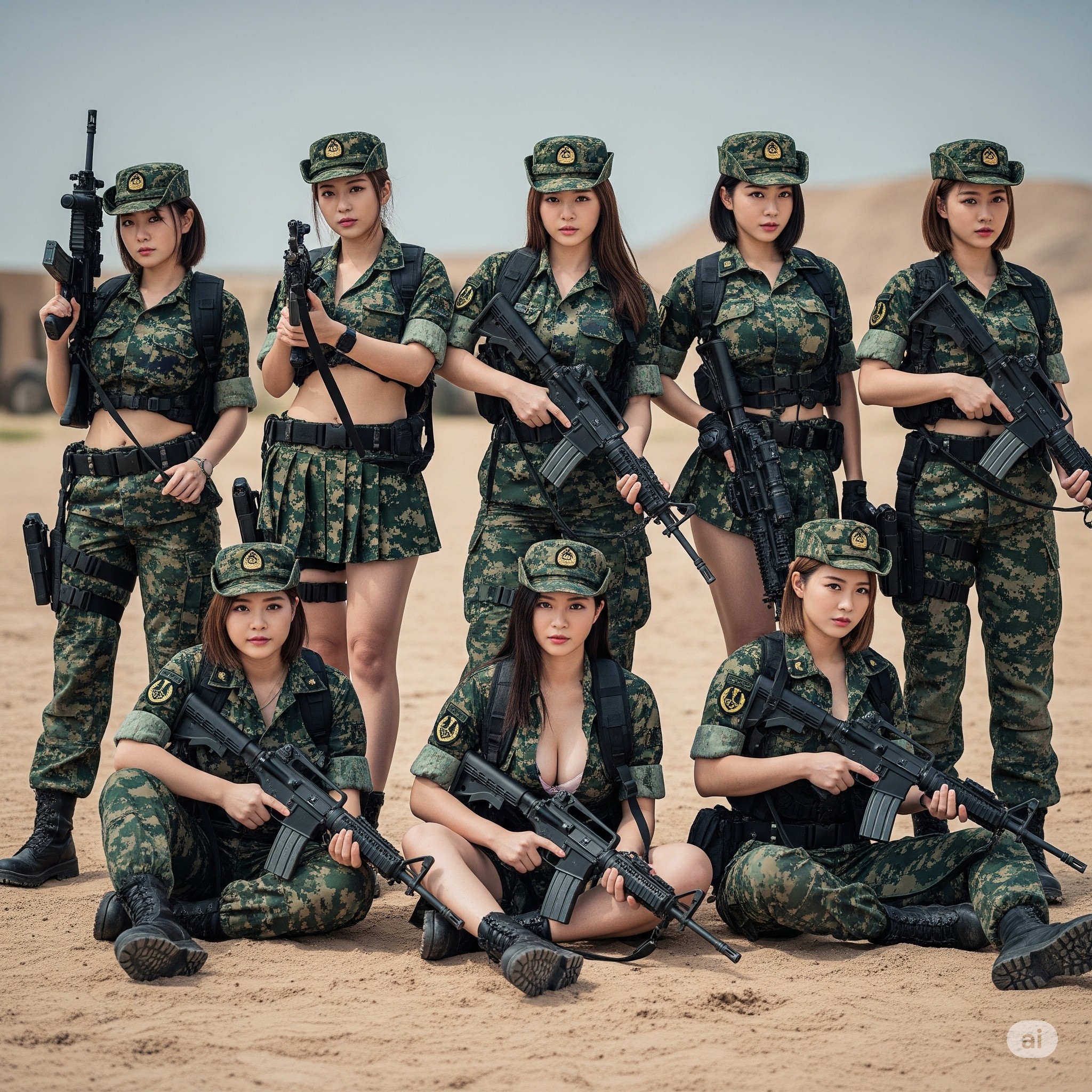 Female soldier