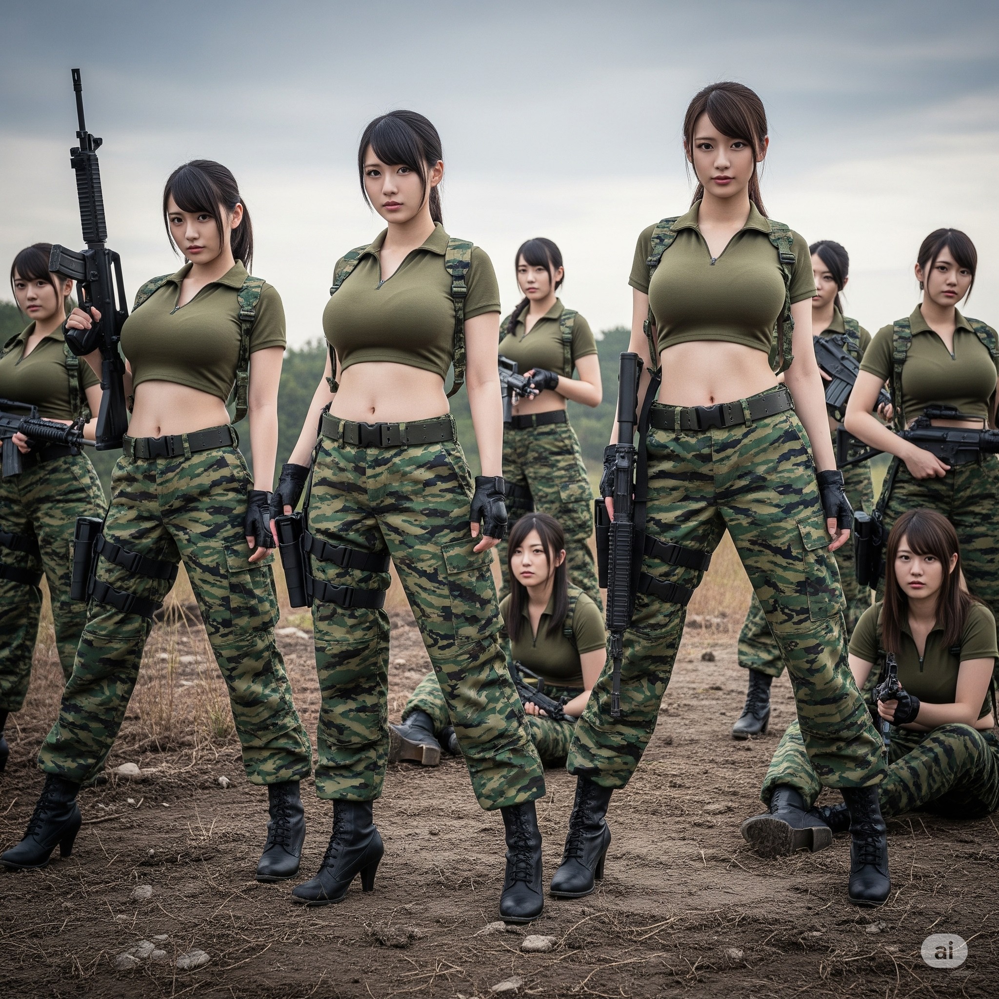 Female soldier