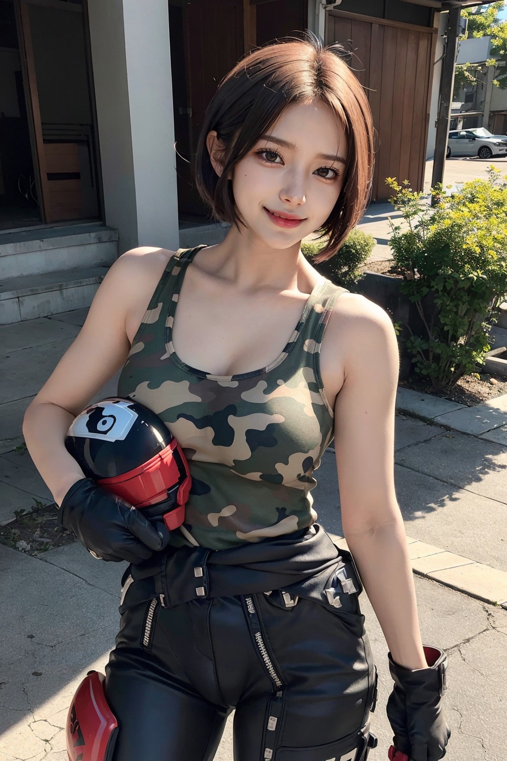 rice cherry vest