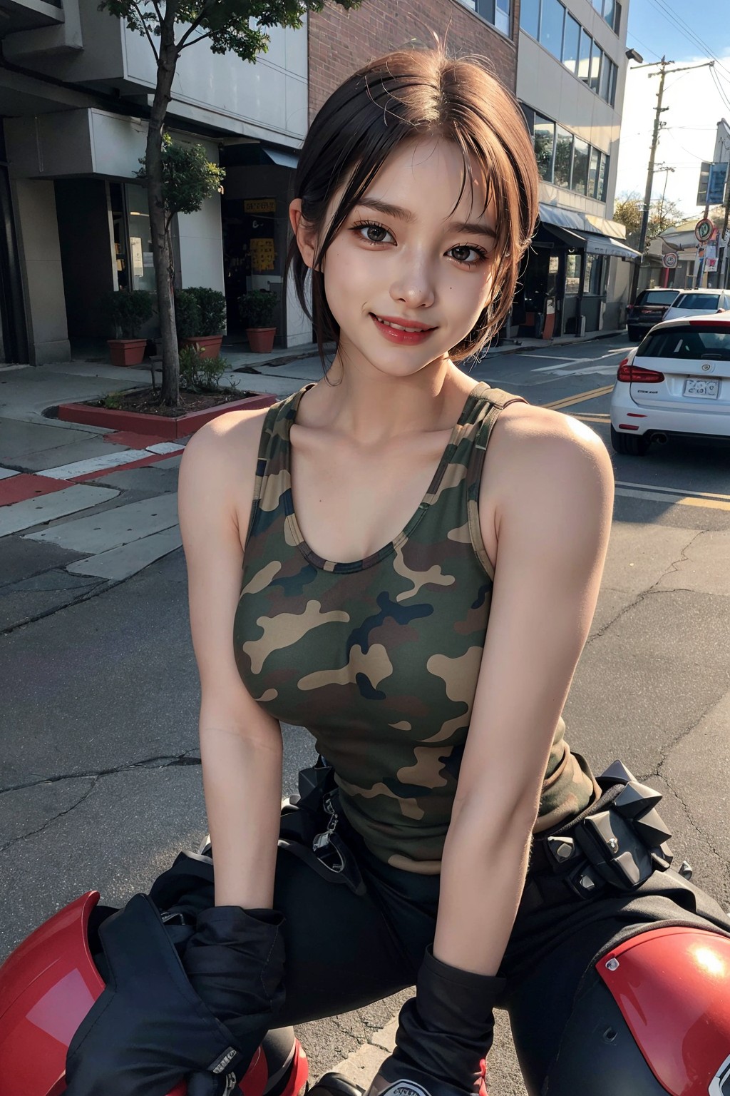 rice cherry vest
