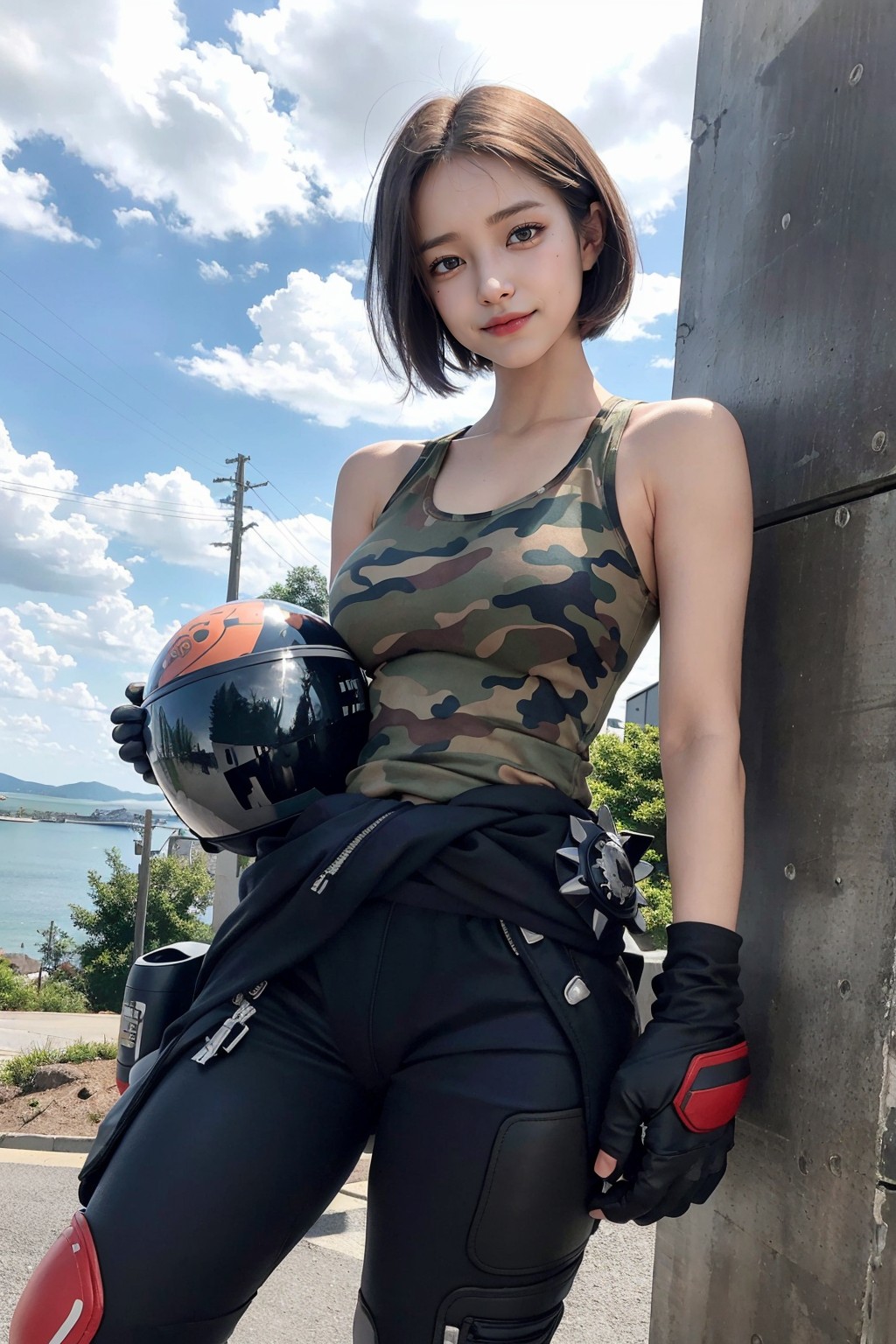 rice cherry vest