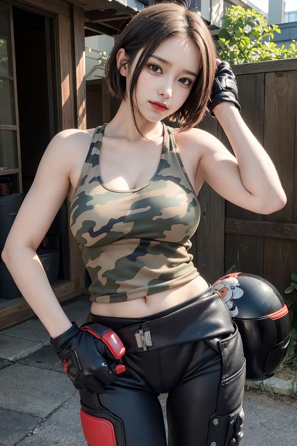 rice cherry vest