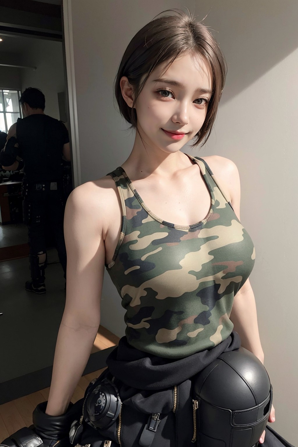 rice cherry vest