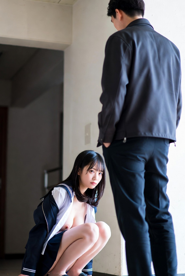 [AI text: Schoolgirls are clamoring to see your big baby]