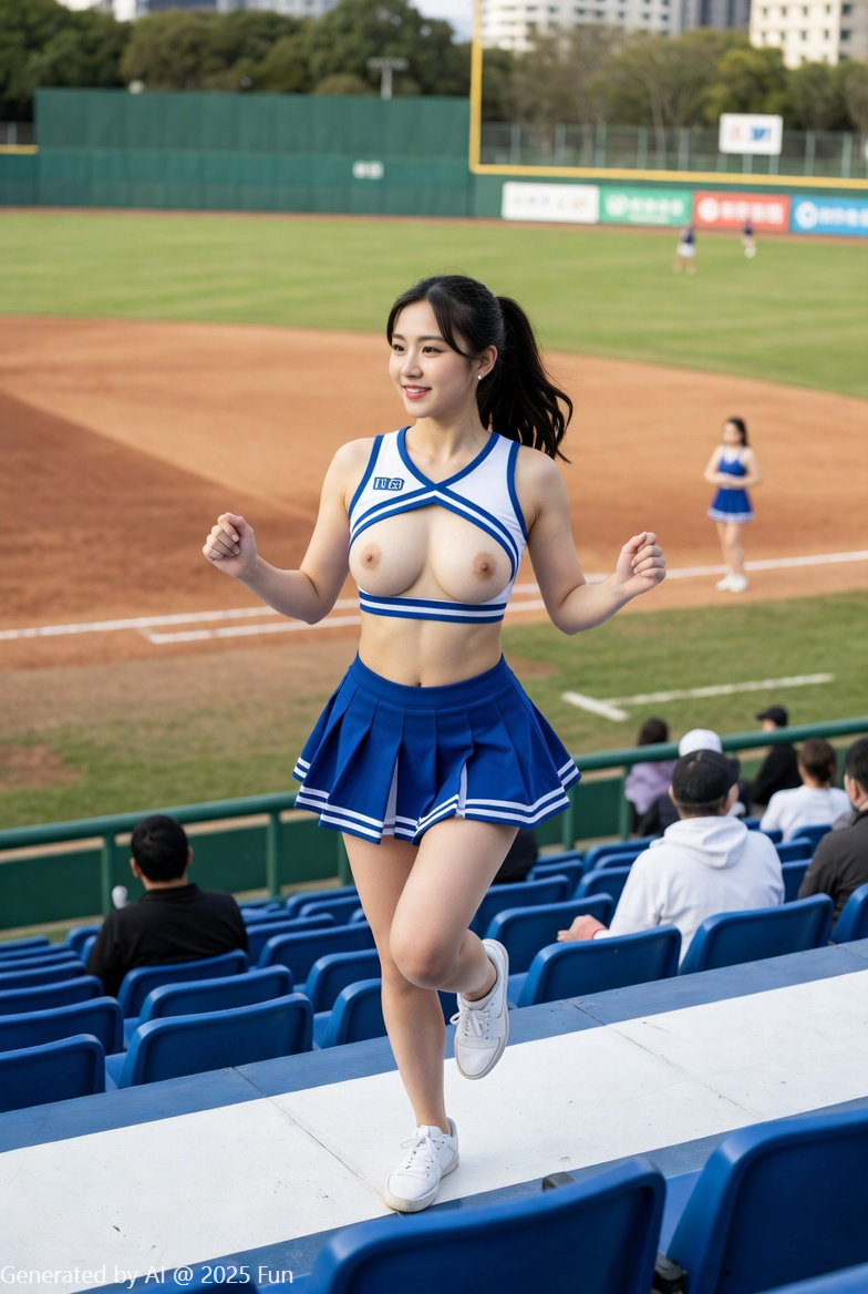 World Baseball Pointers # 1 Cheerleader Formation