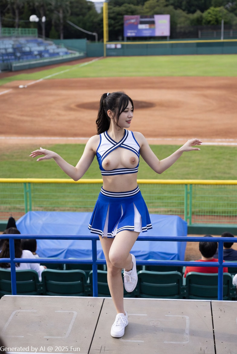 World Baseball Pointers # 1 Cheerleader Formation