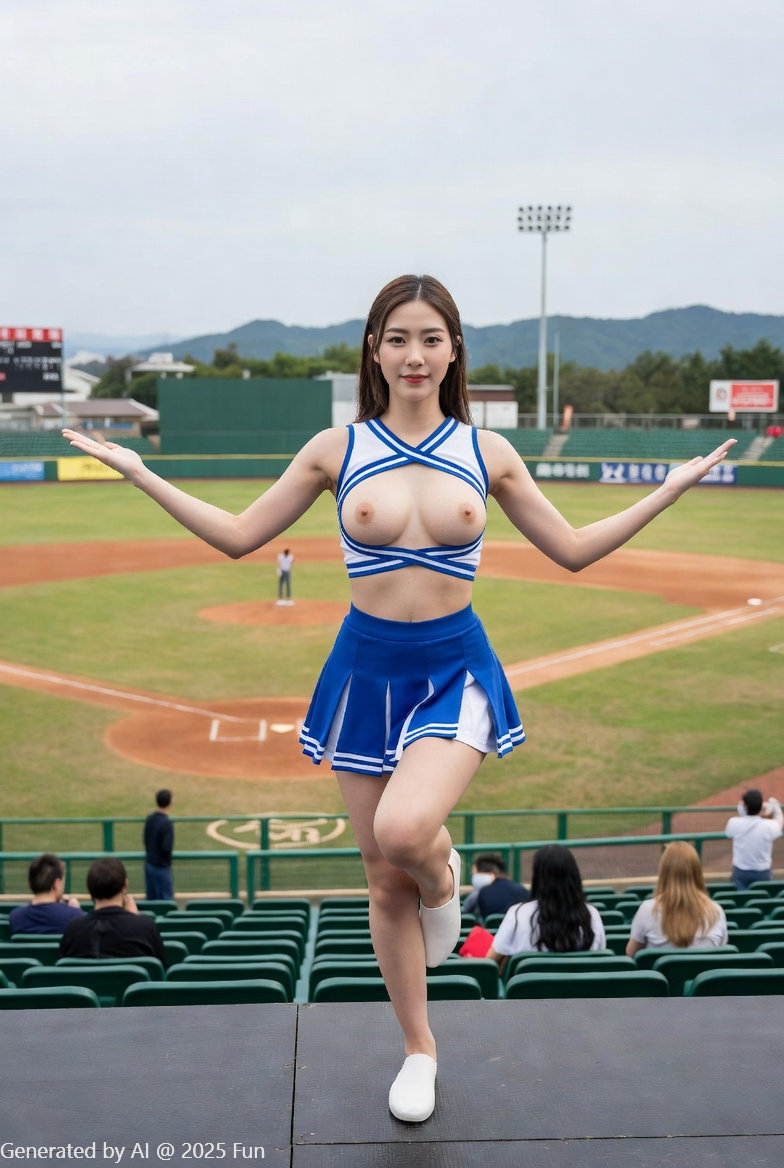 World Baseball Pointers # 1 Cheerleader Formation