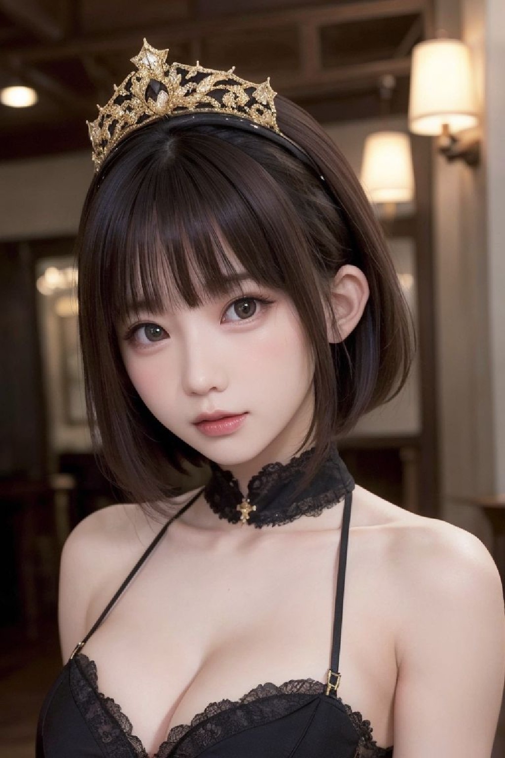 Sexy AI cosplayer in cheongsam