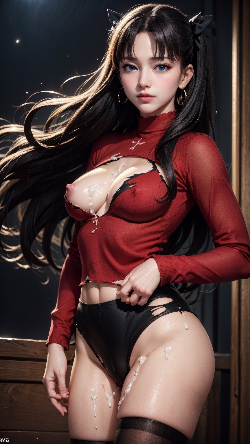 Fate Tohsaka Rin 18 + nsfw