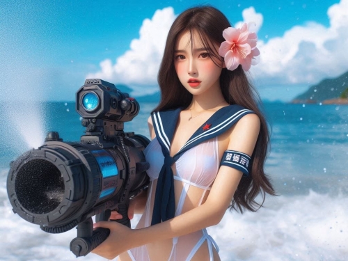 The Return of the Girl in the Beach Sailor's Clothes