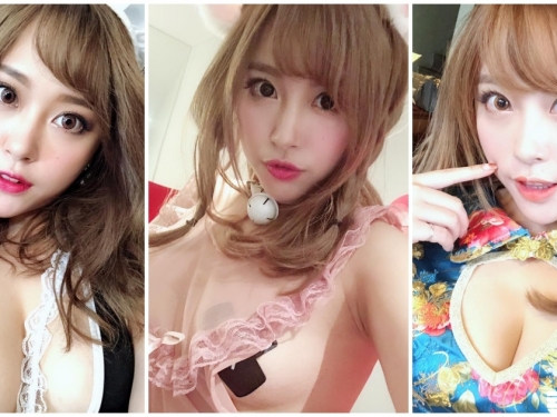 只貼膠帶遮點！爆乳麻豆巨大美胸超養眼，看了口水都狂流了！