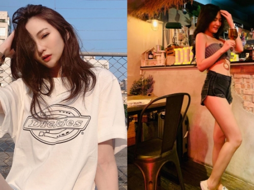 吃成這樣！長腿辣妹「漢娜Hanna」脂肪只囤雙峰太智慧，銷魂美腿更讓腿控不喝先醉！
