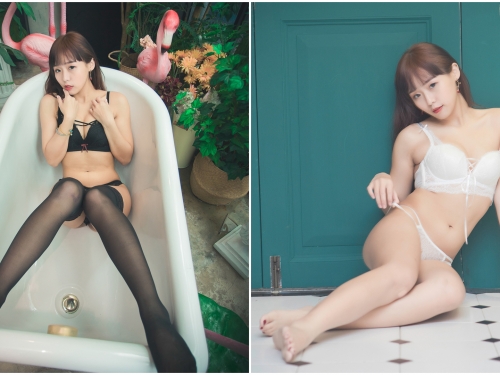 黑絲襪下的性感美體COS界嫩妹「噗醬」，她的冷豔與甜美讓妳一次掌握！