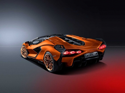 「閃電大牛」Lamborghini Sian 還有更狂版本？外傳「上空版」密製中但可能已賣完......
