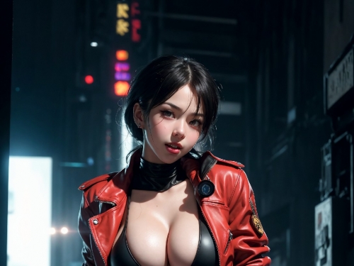 Cyberpunk Akira Girl