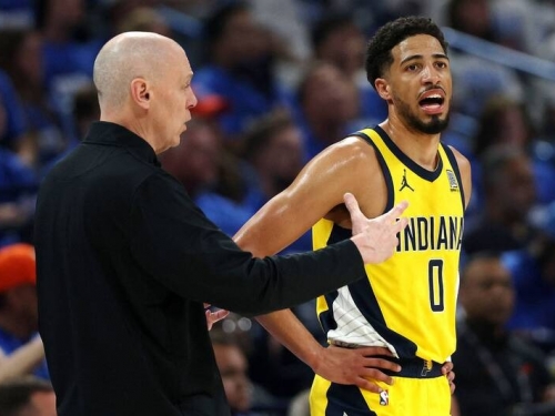 NBA冠軍賽》右小腿拉傷恐缺陣？哈里伯頓：我會盡我所能出賽