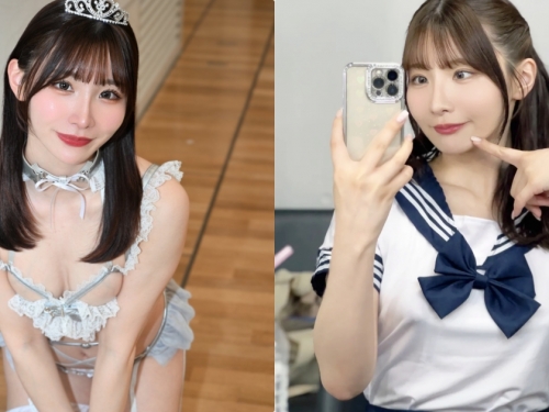 台日混血女優「Nia」即將再來台，社群「超色學生服辣照」色度爆表...