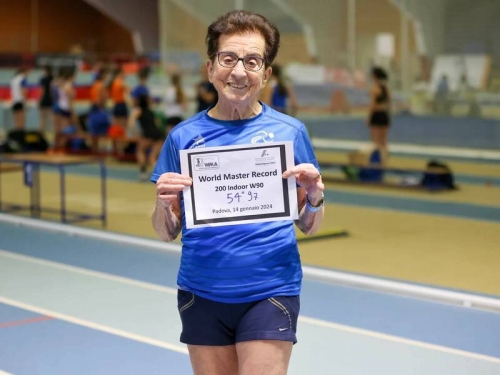 92歲身體20歲肌肉！義大利最強阿嬤短跑破紀錄 震驚科學界