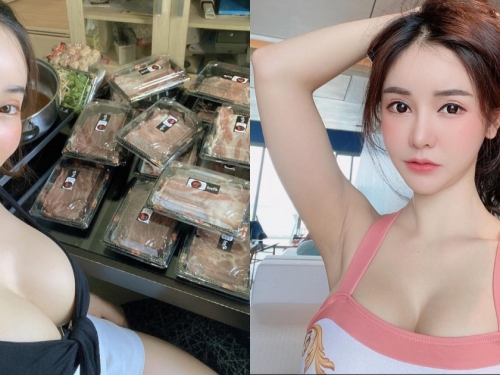 白嫩清純正妹WFH「爆乳煮火鍋」，超香嫩畫面讓人想吃牛奶鍋！