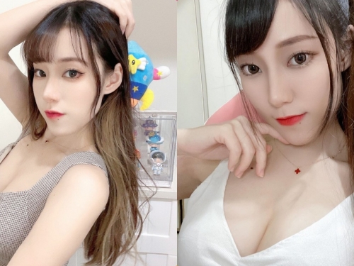 童顏直播主「心兒」曲線好惹火，「白嫩美胸」有夠誘人！