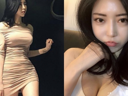 這「隆起」不簡單！「巨乳名媛」跑趴必備緊身衣，胸前隆起簡直行走的砲彈啊！