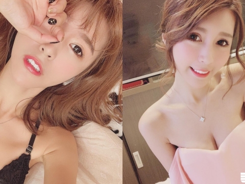 好像快滑下來了～正妹甜心「劉子瑜」房間耍性感，小露香肩讓人好緊張呀～