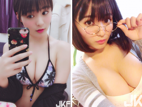 巨乳版徐嬌！中日混血正妹「H奶超挺」　不斷發育吸粉絲：濃濃奶香啊