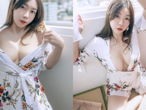 與巨乳女棋手「啤兒」在夏季圍棋賽對弈，每輸一次就要脫...到最後她全脫光！