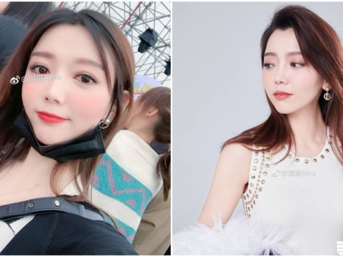 超甜美「海南人氣空姐」，「完美紅唇」讓人充滿甜蜜感！