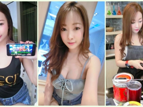 好兇悍！「泰國爆乳正妹」逆天奶量無法擋！超邪惡「白皙F奶」畫面好狂暴…