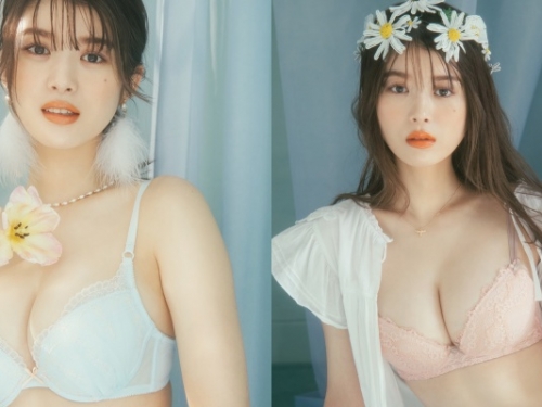 「馬場富美加」內衣代言照曝光！化身小仙女曬「F 杯美乳」造福網友