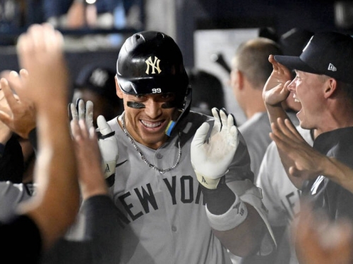 MLB》洋基轟隊史最多9發全壘打！痛宰光芒寫大聯盟歷史首見紀錄