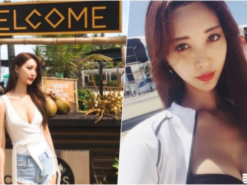 歡迎來到「椰奶世界」！跟著白乳姊姊穿比基尼到處度假～奶味比椰子還香
