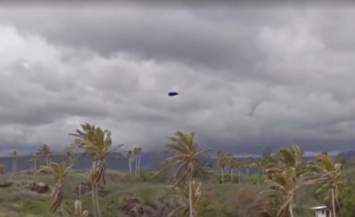 天有異象！基拉韋厄火山持續噴發　Google地圖驚見飛碟