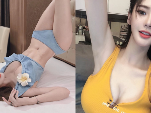 真獵奇！「大馬 Angelababy」黃詩棋展現高難度「倒奶」動作，網：不愧是有在練的女人