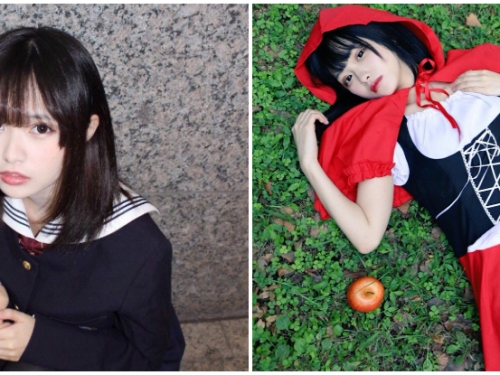 惡魔系萌妹「中森千尋」電眼中還有一抹神秘！精緻美顏的回眸一笑讓日本少年都戀愛了！