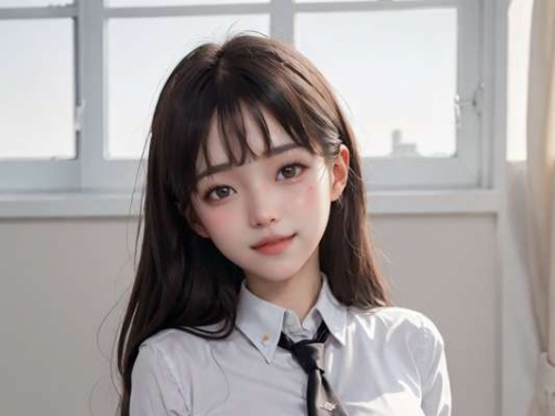 new model test - school look