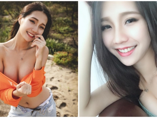 「長腿正妹」還有飽滿美乳會不會太犯規？陽光笑容與性感身材讓心中小鹿失控