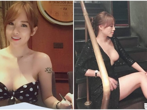 正妹「極品木瓜奶」好豐滿，側乳南半球「形狀完整露出」！