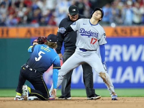 MLB》大谷盜壘失敗、連38次盜壘成功紀錄中斷 讓道奇教頭有意見