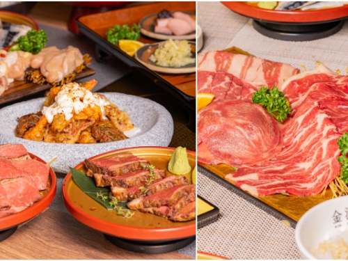 和牛沙朗吃到飽？燒肉鍋物「金洹苑」推出中秋限定套餐　「牛小排、法國海螺」通通有！